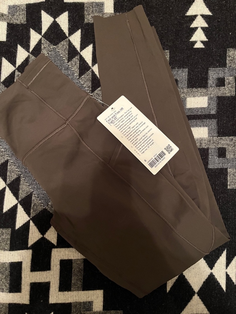 lululemon athletica Women's Dark Olive Fast and Free 25”